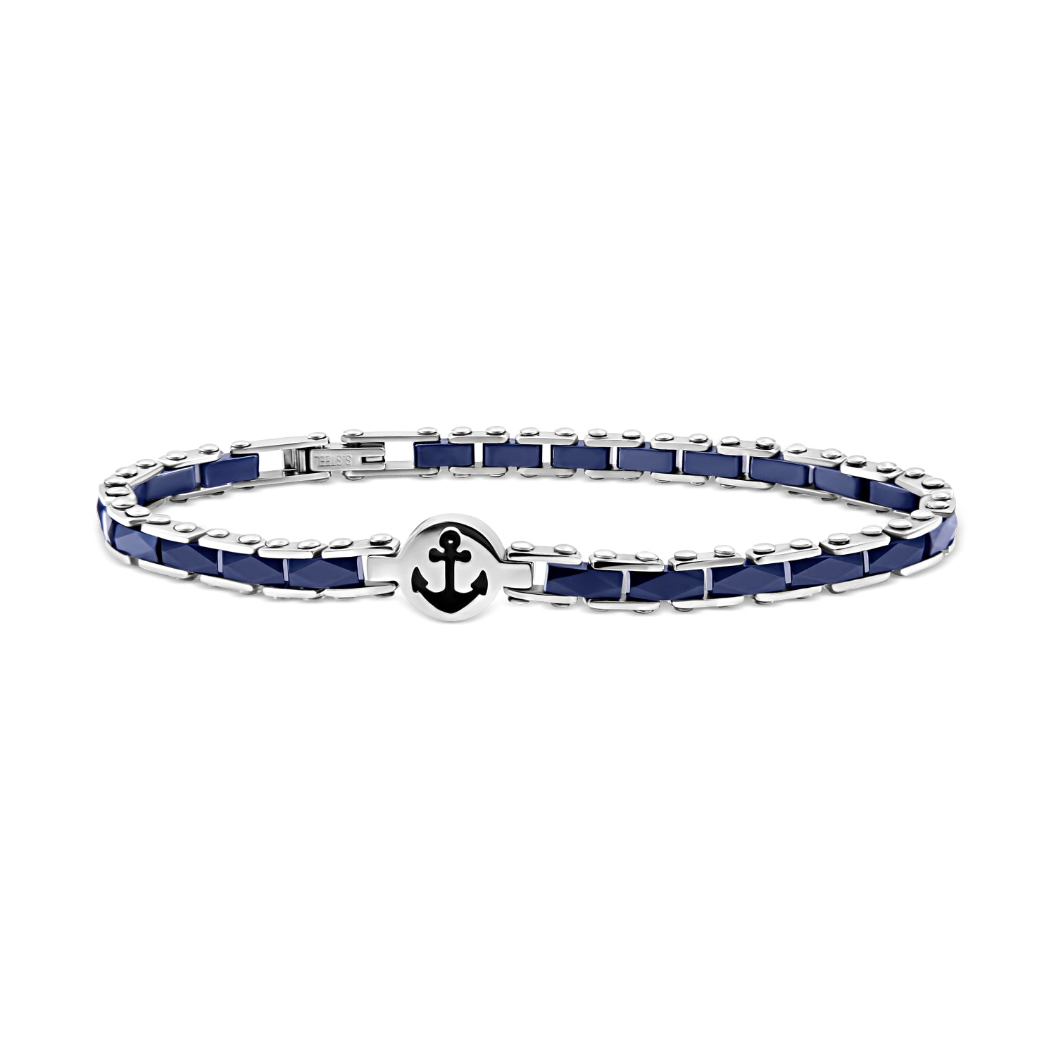 2 bracelets SET 122 * Bleu-Céramique